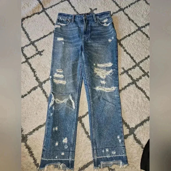 Abercrombie and fitch annie high rise girlfriend jean - Picture 1 of 4